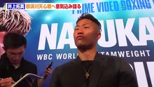 井上拓真、“ ボクシング一筋 ” の誇りをかけ那須川天心との大一番へ火花 「 踏み台にはならない 」　『 Prime Video Boxing 14 』 囲み取材