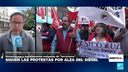 Directo a... Quito y el avance del paro nacional por alza del diésel