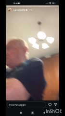 carlettolife story con i nonni e gli amici