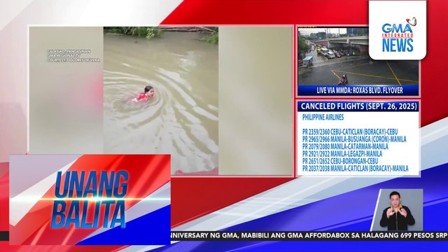 Kabi-kabilang baha, naranasan sa maraming lugar sa Pangasinan; maraming residente, lumikas | Unang Balita