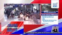 Ilang biyahe sa PITX, kanselado dahil sa Bagyong Opong | Unang Balita