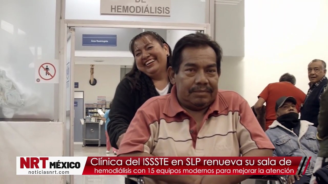 La Clínica del ISSSTE en San Luis Potosí renueva su sala de hemodiálisis con 15 equipos modernos para mejorar la atención a pacientes renales