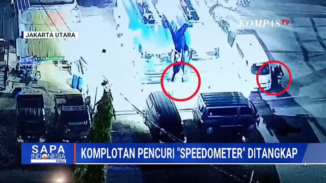 CCTV Rekam Aksi Komplotan Pencuri Speedometer Truk di Penjaringan, 2 Pelaku Ditangkap | SAPA PAGI