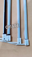 940mm 2000w 220v Ruby red quartz halogen heating tube for PET blowing machine