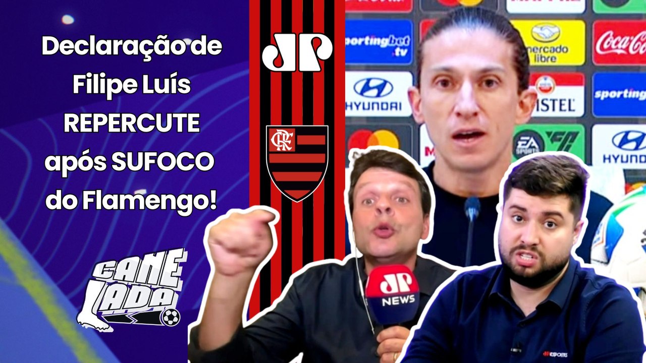 BIZARRO??? "Cara, isso que o FILIPE LUÍS FALOU SÓ MOSTRA que..." Estudiantes x Flamengo FERVE DEBATE