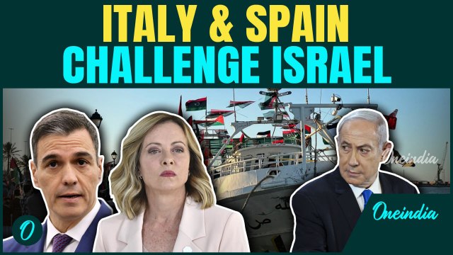 Italy & Spain Take-On Israel in the Mediterranean | Deploy Naval Ships to protect Gaza Aid Flotilla
