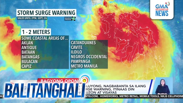 #OpongPH makes multiple landfalls | Balitanghali