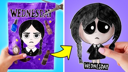 DIY Mercredi : Sacs Surprises & Transformation Spa Effrayante ! 🕷️💄