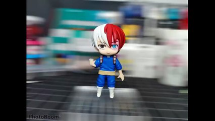 How to make Shoto Todoroki chibi figure _ Boku no Hero Academia