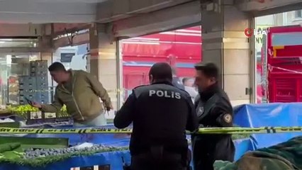 Pazarcıların tartışması kanlı bitti: Pompalı tüfekle mermi yağdırdılar!