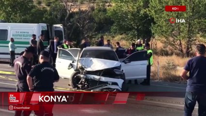Konya'da feci kaza: İkiz kardeşler hayatını kaybetti