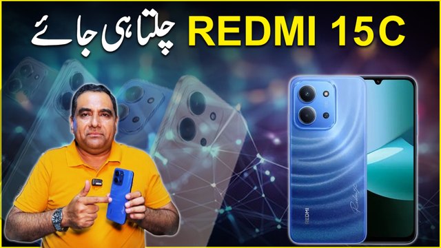 Redmi 15C – chalta he jaaye! Featuring a massive 6000mAh battery with 33W fast charging