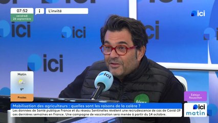 Bruno Vila, le président de la FDSEA 66