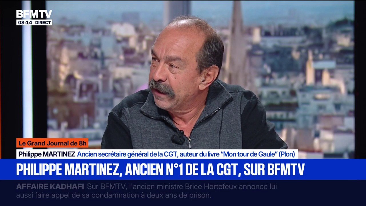 "Ils sont capables de vous expliquer votre vie mieux que vous": Philippe Martinez, ancien secrétaire général de la CGT, s'exprime sur le dialogue social avec le gouvernement