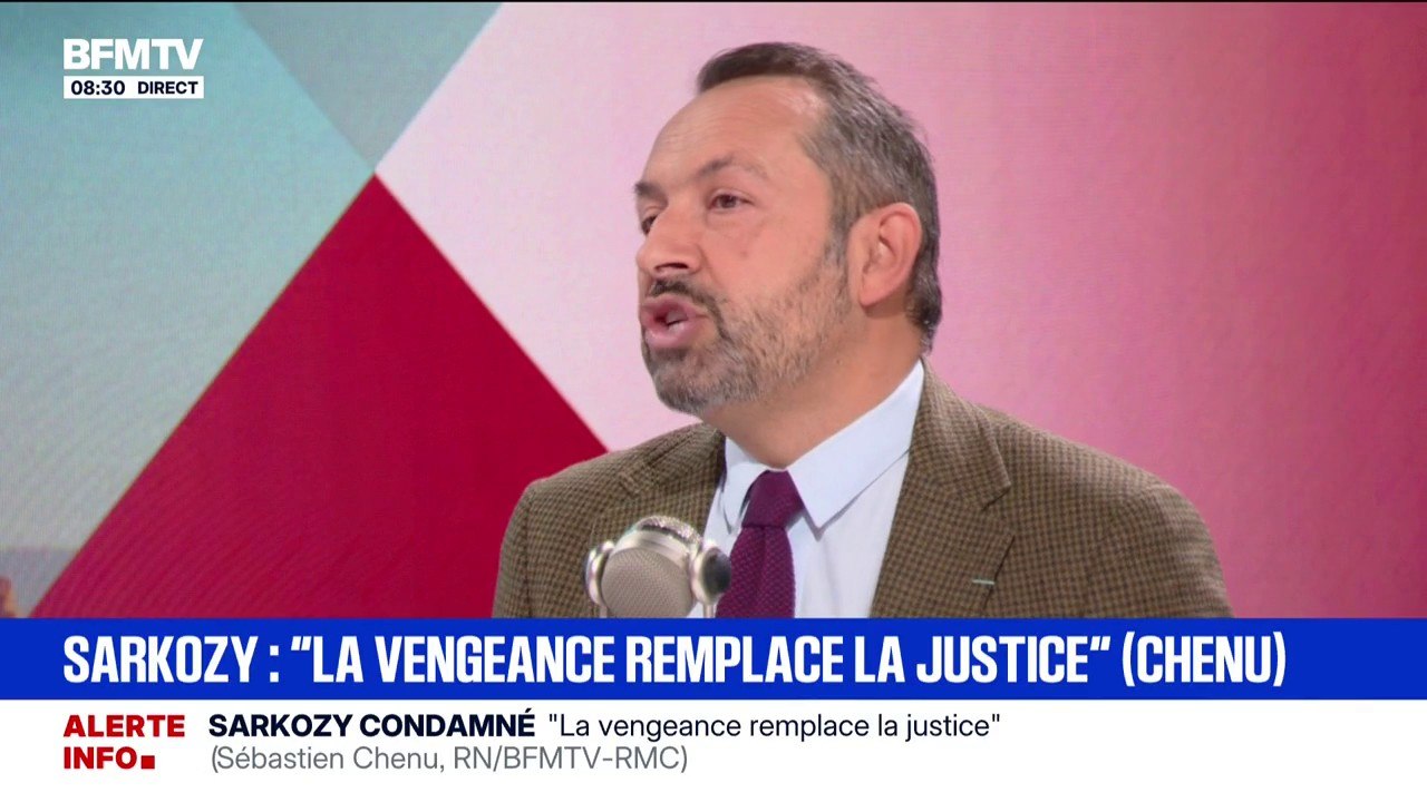Sébastien Chenu (RN) assure "avoir confiance en la justice" mais estime qu'elle "donne elle-même le bâton pour se faire battre" par "la politisation d'un certain nombre de magistrats"