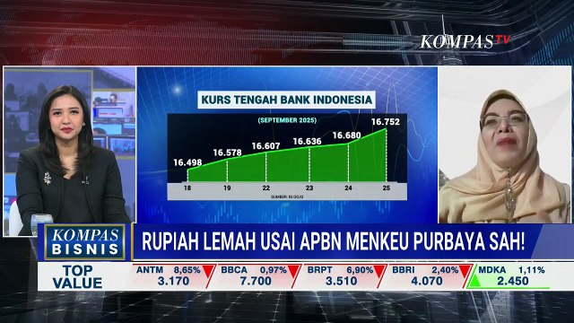 [FULL] Pakar Ekonomi Soroti Lemahnya Kurs Rupiah Usai APBN Menkeu Purbaya Sah, Ada Apa?