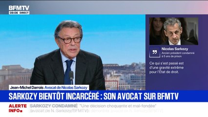 "Je n'en reviens toujours pas": Jean-Michel Darrois, avocat de Nicolas Sarkozy, s'exprime après la condamnation de l'ex-président