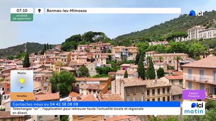26/09/2025 - ici matin par ici Provence en vidéo