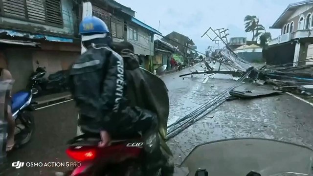 Miles de personas evacuadas por el tifón Bualoi que provoca alertas de inundaciones y deslizamientos
