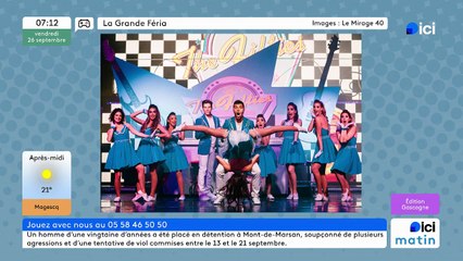 26/09/2025 - ici matin par ici Gascogne en vidéo