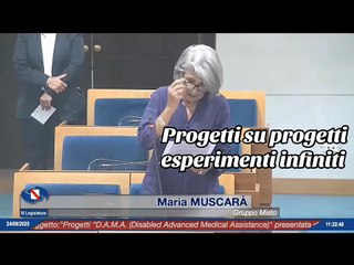 Muscarà - Si continua a sperimentare mentre i disabili devono elemosinare i loro diritti  (26.09.25)