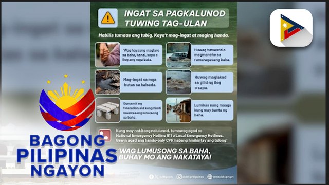 Panayam kay Department of Health Spokesperson, Asec. Albert Domingo ukol sa Code White Alert na tinaas ng ahensya dahil sa Bagyong #OpongPH at update sa health situation ng mga inilikas dahil sa bagyo