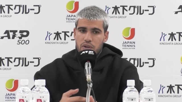 Tennis - ATP Tokyo 2025 - Carlos Alcaraz sur sa blessure : J'étais préoccupé, je me sentais mal...