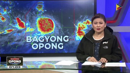 Bagyong #OpongPH, nag-landfall ng limang beses ayon sa PAGASA; epekto ng bagyo, inaasahang mararamdaman kahit nasa West Phl Sea