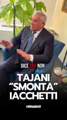 Robby Giusti - IACCHETTI "SMONTATO" dal Ministro Tajani! ascoltate (26.09.25)