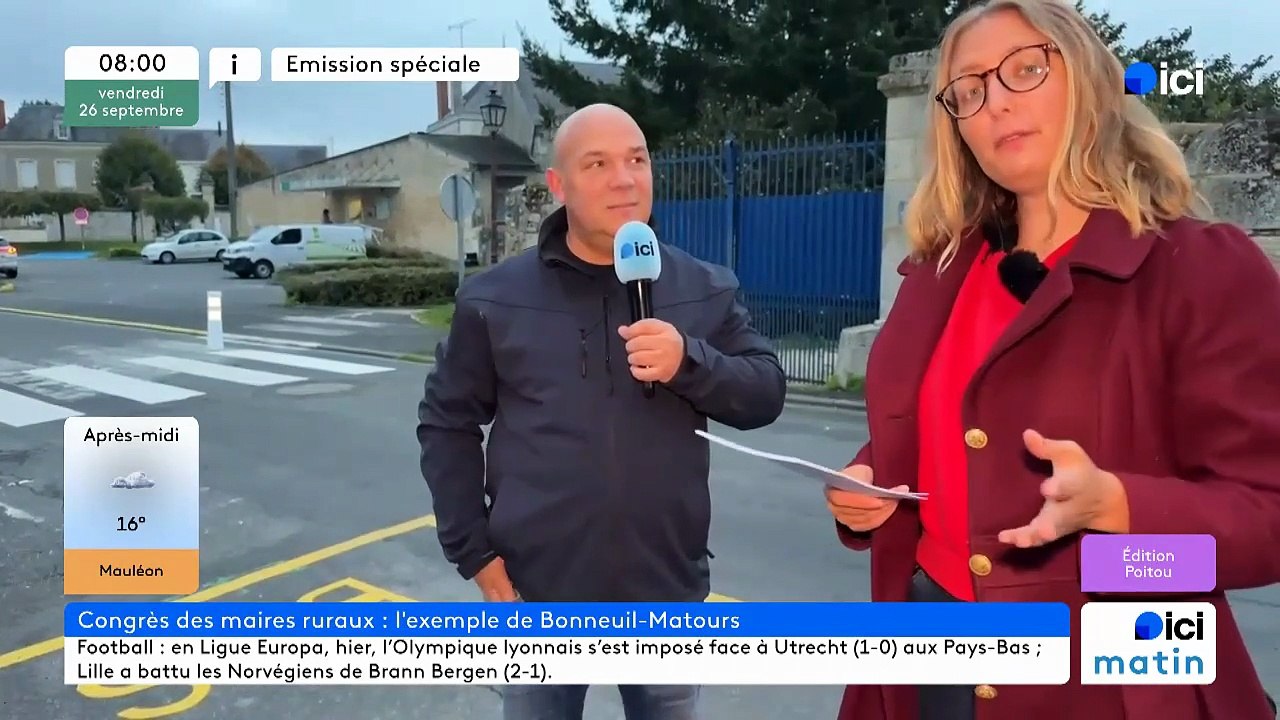 Michaël Bertin, directeur des services techniques de Bonneuil-Matours (Vienne)