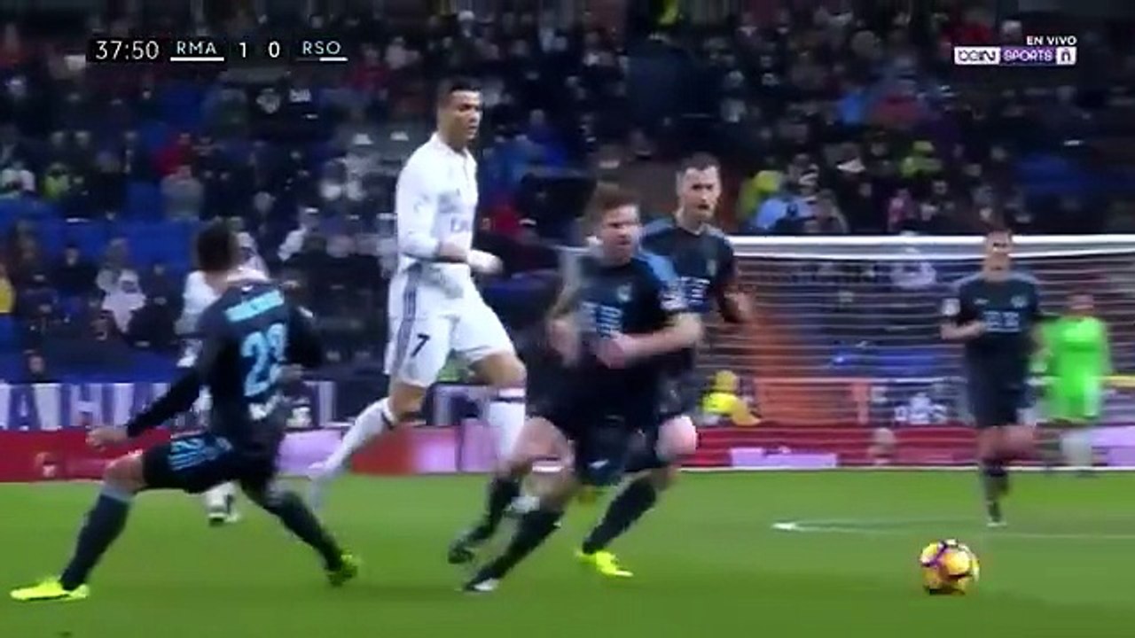Real Madrid 3-0 Real Sociedad - Goals and Highlights (30/4/2017)