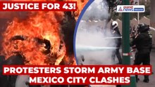 Protesters Clash with Forces in Mexico City, Demand Justice for 43 Missing Students