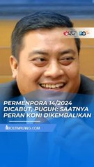 ERICK THOHIR CABUT PERMENPORA NOMOR 14 TAHUN 2024, PUGUH DPRD JATIM: SAATNYA KEMBALIKAN PERAN KONI