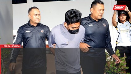 Lelaki menangis didakwa cuba bunuh empat anggota polis di R&R