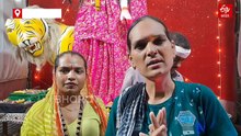 खुरई के इस दुर्गा पंडाल में दूसरों के हित की कामना, भक्ति के रस में डूबा किन्नर समुदाय