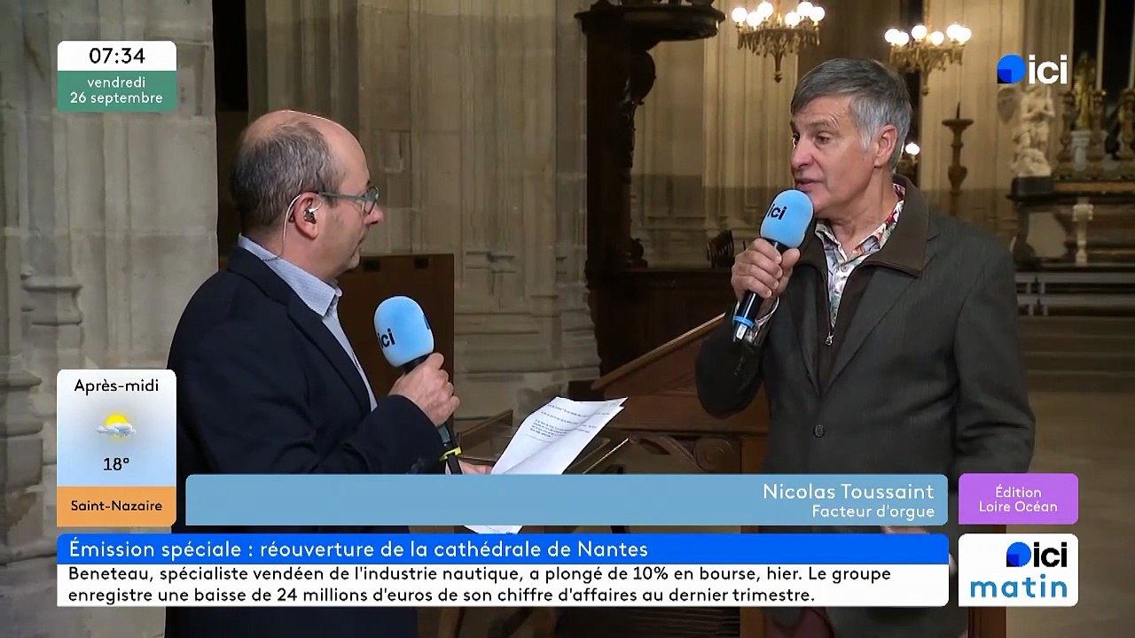 Nicolas Toussaint - Manufacture bretonne d'orgues