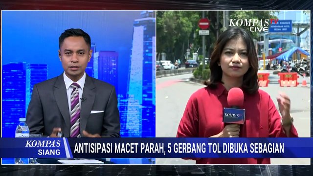 Arus Lalu Lintas Ramai Lancar: GT Semanggi 1 Dibuka Parsial, GT Pejompongan Masih Perbaikan