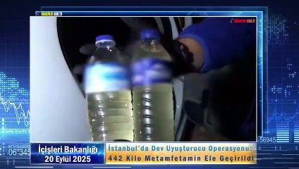 İstanbul’da Dev Uyuşturucu Operasyonu: 442 Kilo Metamfetamin Ele Geçirildi