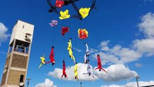 Rehersal of Bloom a performance in Shipley, part of Bradford 2025