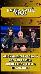 Grignani accusa dopo la lite con Pausini «Dichiarazioni false e diffamatorie»