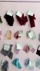 مروحة اليد الفاخرة تتحول إلى فساتين تنبض بالحيوية في مجموعة رامي قاضي L’éventail