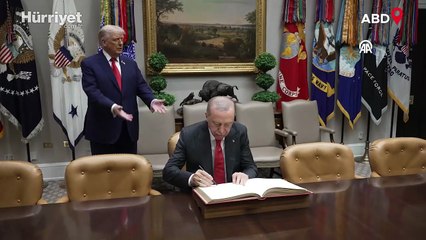 Cumhurbaşkanı Erdoğan ve ABD Başkanı Trump arasında tarihi görüşme