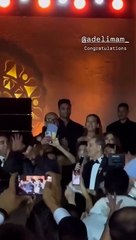 "بجوّز ابني"... رامي إمام يعيد أغنية الزعيم له في حفل زفاف نجله