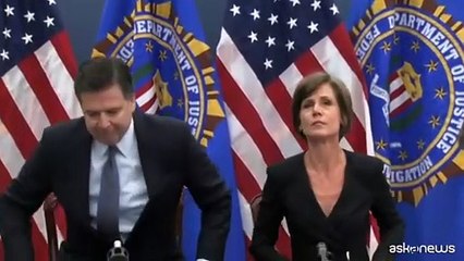 L'Ex direttore dell'Fbi Comey, che accusò Trump, incriminato