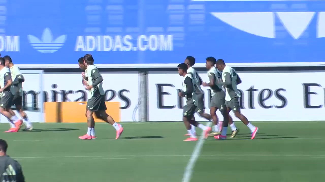 ÚLTIMO ENTRENAMIENTO del REAL MADRID antes del...