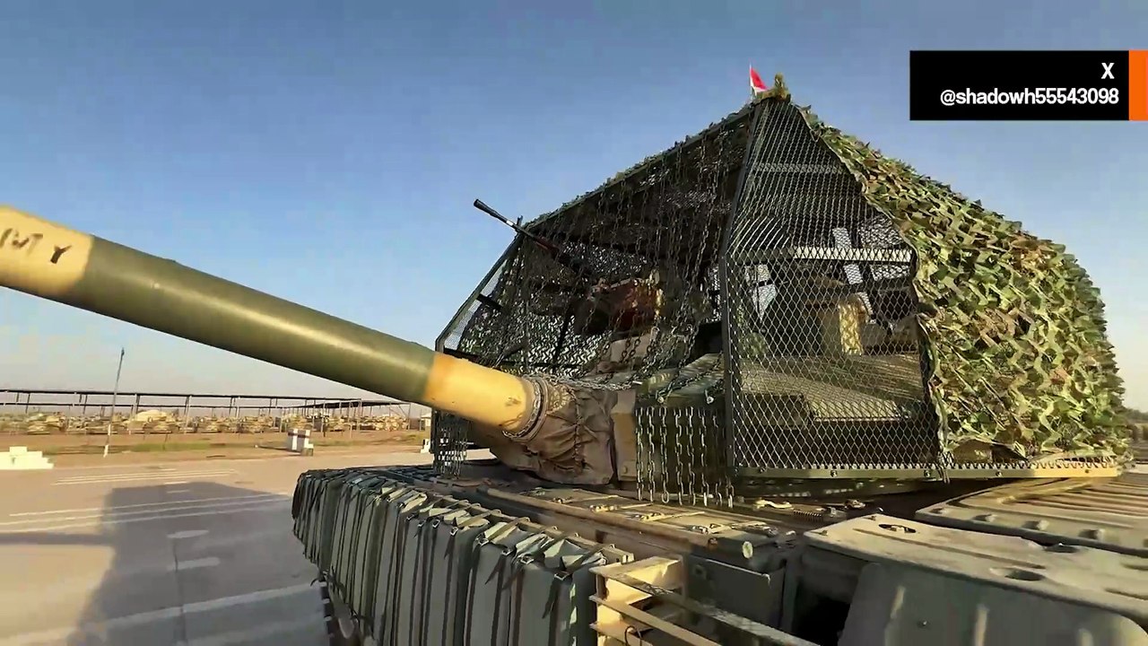 Irak modernizuje czołgi T-90S/IQ, dodając dodatkowy pancerz przeciwko dronom i broni przeciwpancernej