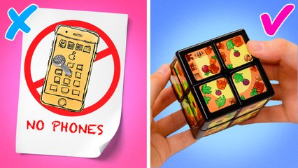 OMG!😱 WowCube Saved Me in School✨ Crazy Crafts, Hacks & Smart Gadgets!