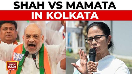 Amit Shah's 'Sonar Bangla' prayer at Durga Puja sparks political war with Trinamool