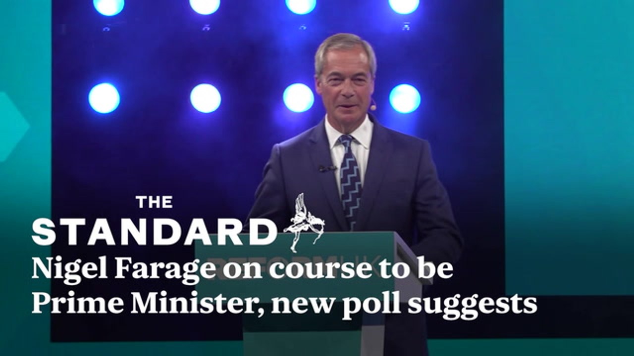 Nigel Farage on course to be Prime Minister, new poll suggests as Labour and Tory vote collapses