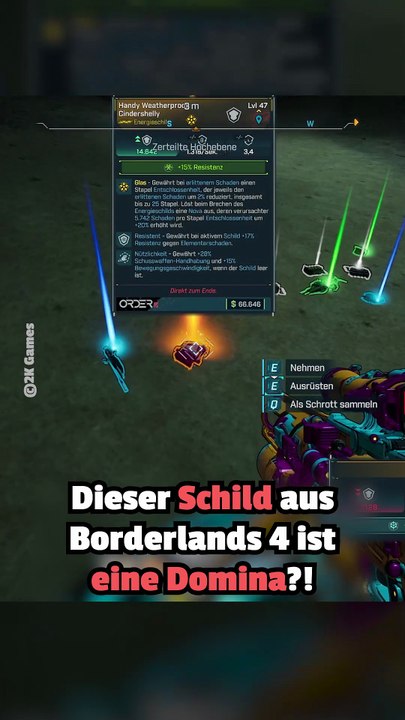 Ein Schild in Borderlands 4 redet mit euch wie eine Domina